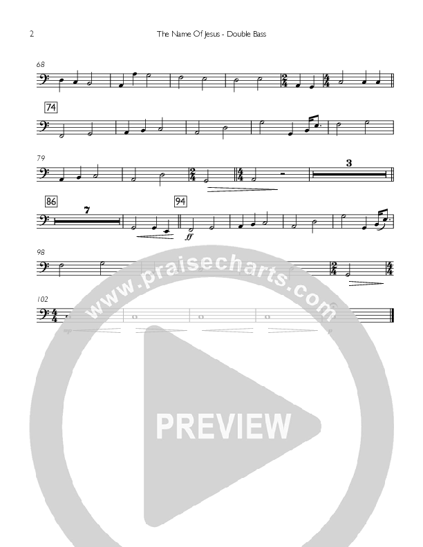 The Name Of Jesus Double Bass (You Remain)