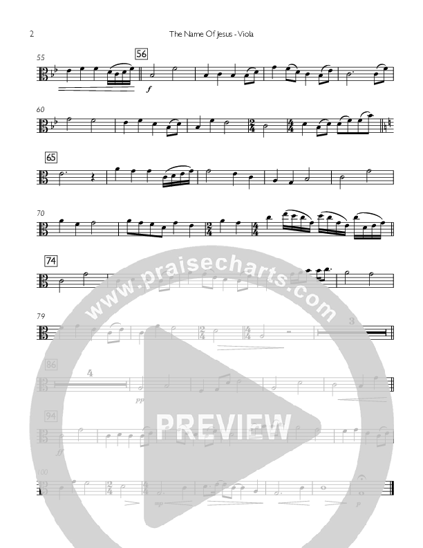 The Name Of Jesus Viola (You Remain)