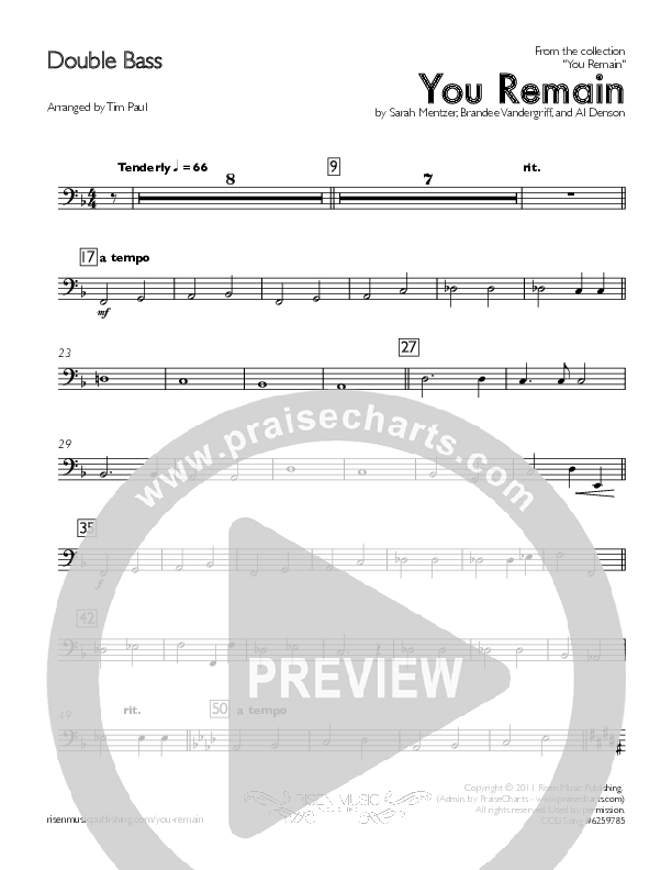 You Remain Double Bass (You Remain)