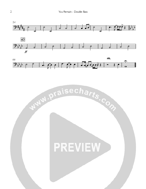 You Remain Double Bass (You Remain)