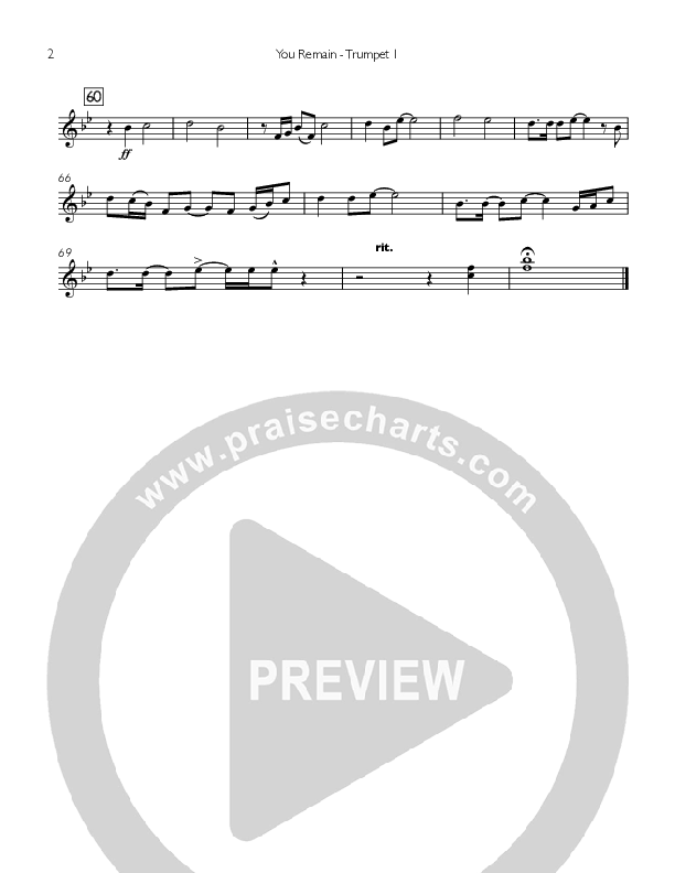 You Remain Trumpet 1 (You Remain)