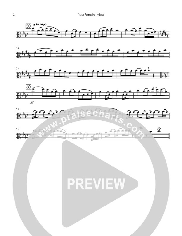 You Remain Viola (You Remain)