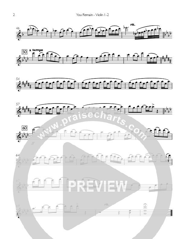 You Remain Violin 1/2 (You Remain)