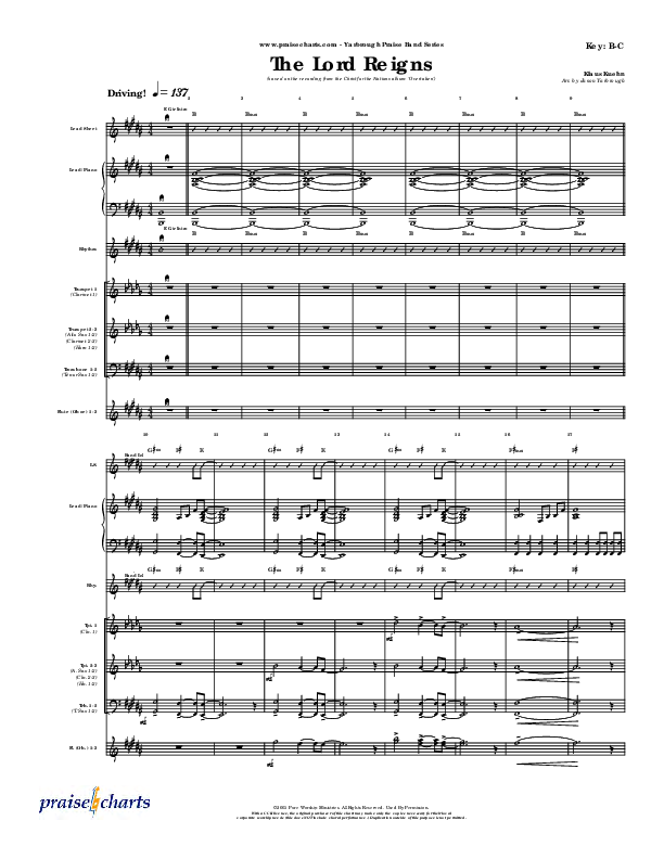 The Lord Reigns Orchestration (Klaus)