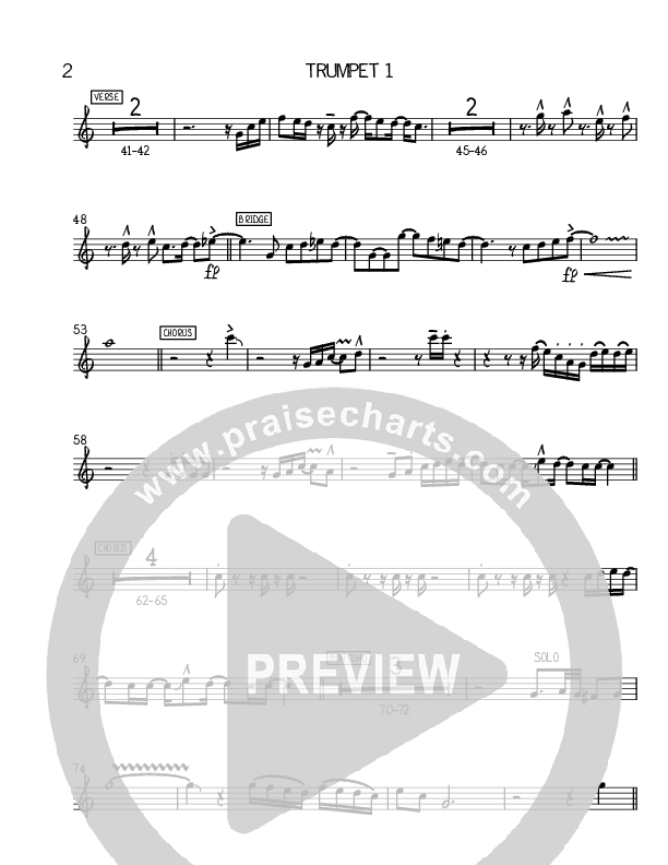 All Of The Glory Trumpet 1 (Josh Lopez / Jermaine Rodriguez / William McGowen)