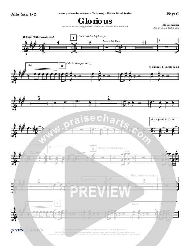 Glorious Alto Sax 1/2 (Klaus)