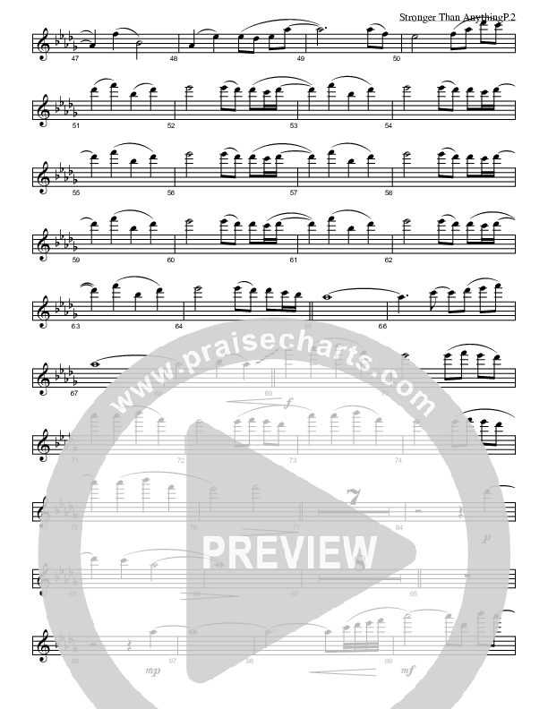 Stronger Than Anything Violin 1 (Josh Lopez / David Davidson)