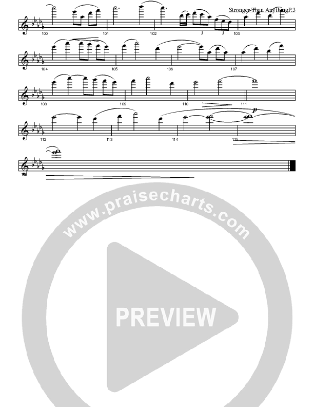 Stronger Than Anything Violin 1 (Josh Lopez / David Davidson)