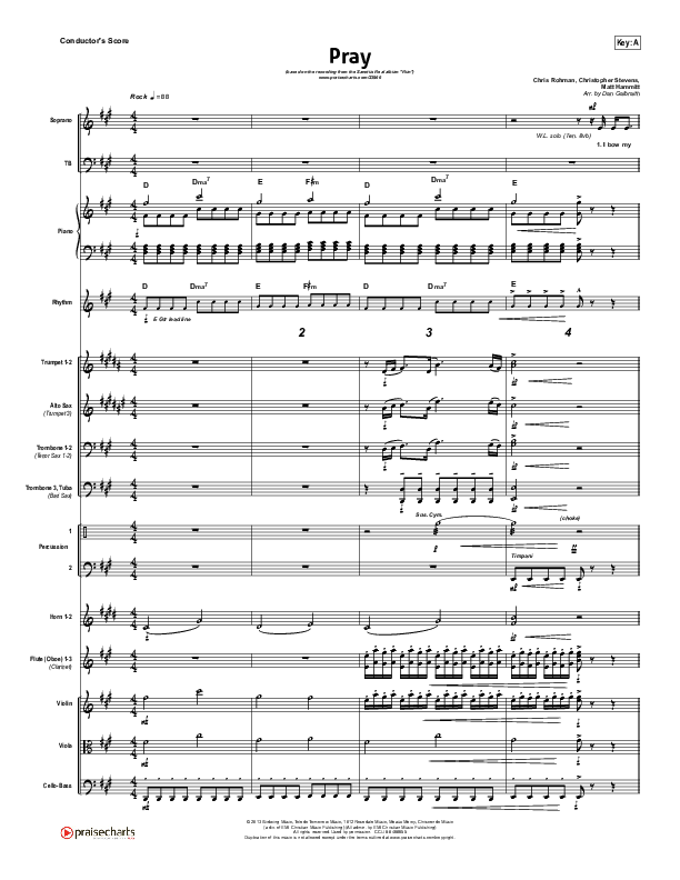 Pray Orchestration (Sanctus Real)