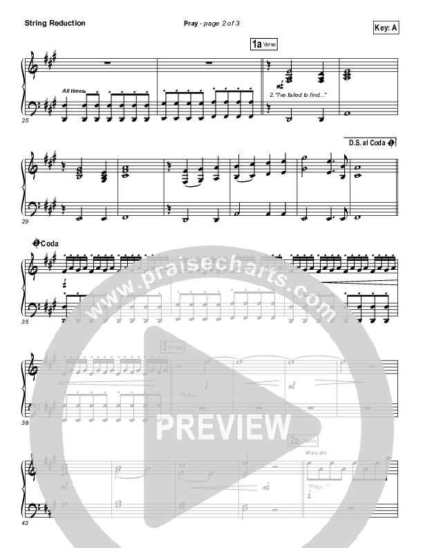 Pray String Pack (Sanctus Real)