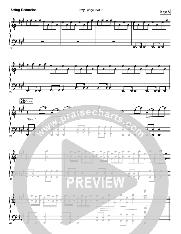 Pray String Pack (Sanctus Real)