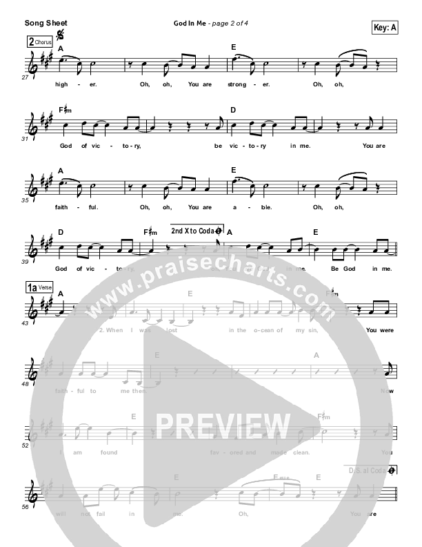 God In Me Lead (SAT) (Allan Scott)