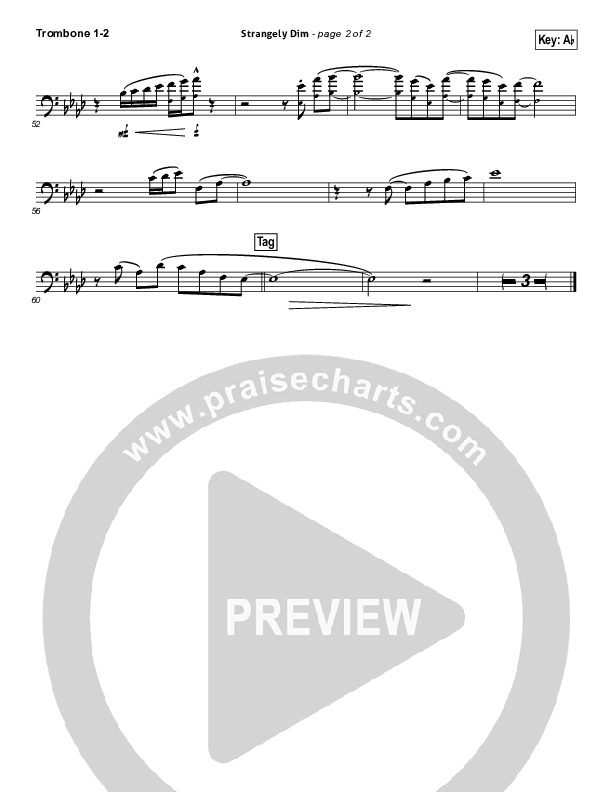 Strangely Dim Trombone 1/2 (Francesca Battistelli)