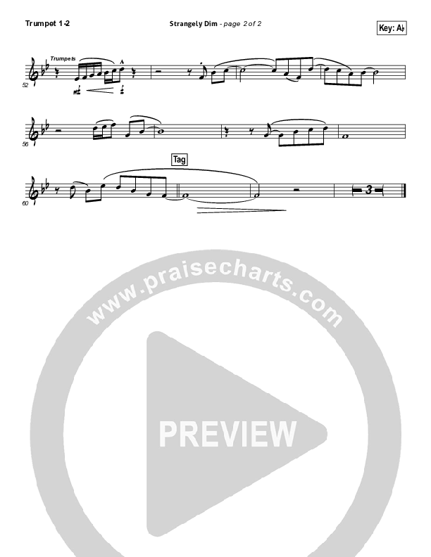 Strangely Dim Trumpet 1,2 (Francesca Battistelli)