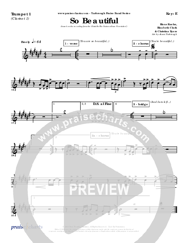 So Beautiful Trumpet 1 (Klaus)