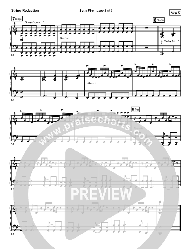 Set A Fire String Pack (Will Reagan / United Pursuit)