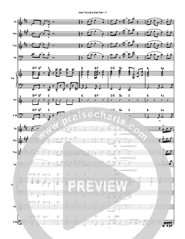 Christ The Lord Is Risen Today (Instrumental) Conductor's Score (Brad Henderson)