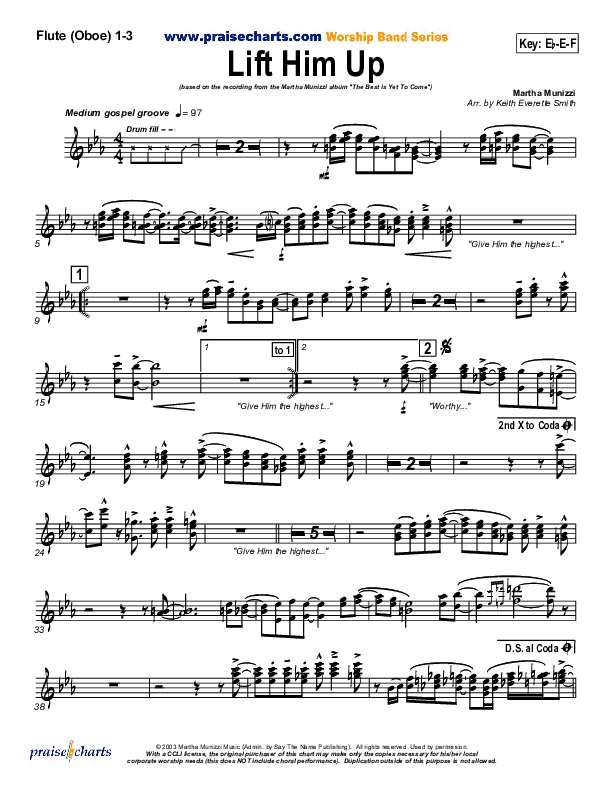 Lift Him Up Wind Pack (Martha Munizzi)