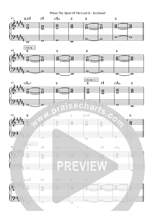 Where The Spirit Of The Lord Is Synth (Hillsong Worship)