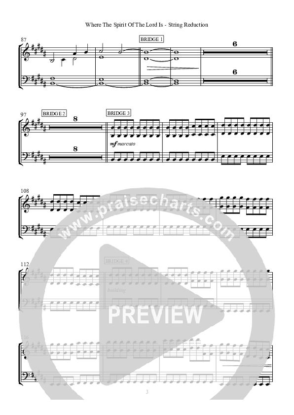 Where The Spirit Of The Lord Is Synth Strings (Hillsong Worship)