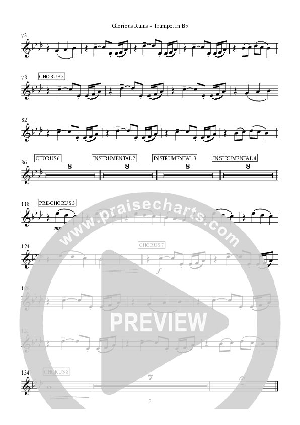 Glorious Ruins Trumpet (Hillsong Worship)