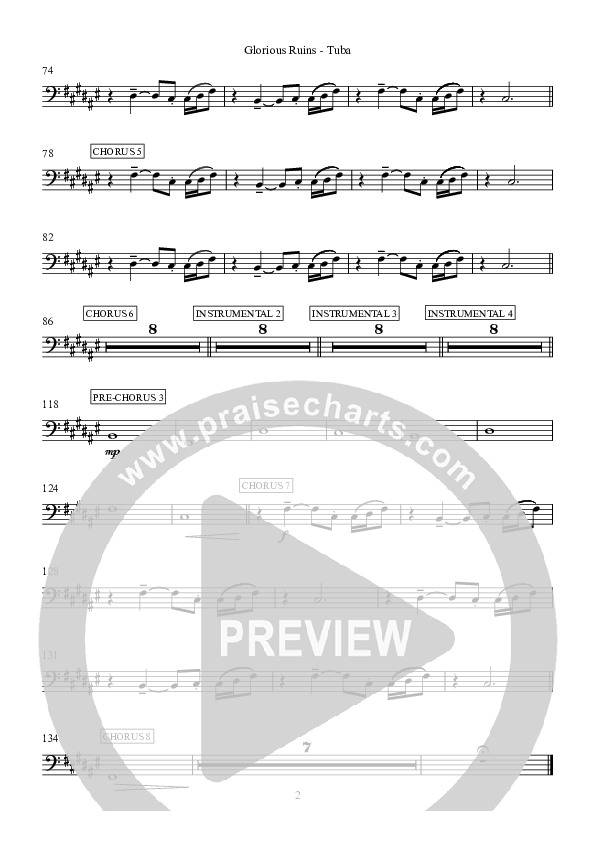 Glorious Ruins Tuba (Hillsong Worship)