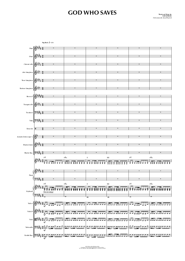 God Who Saves Orchestration (Hillsong Worship)
