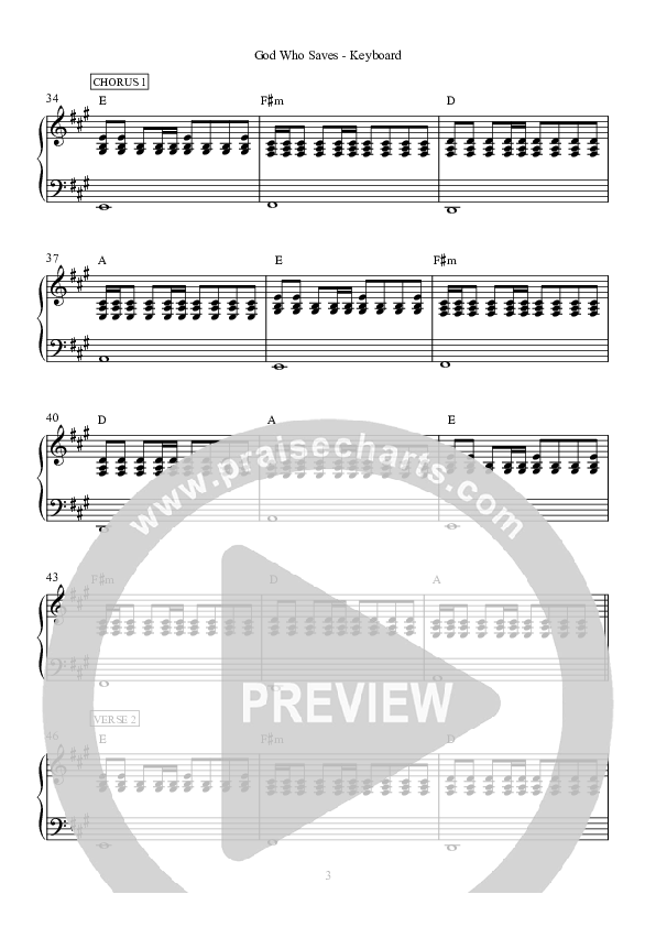 God Who Saves Synth (Hillsong Worship)