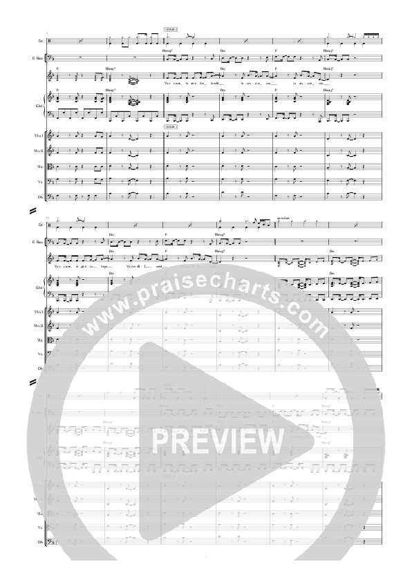 Lift You Higher Conductor's Score (Hillsong Worship)