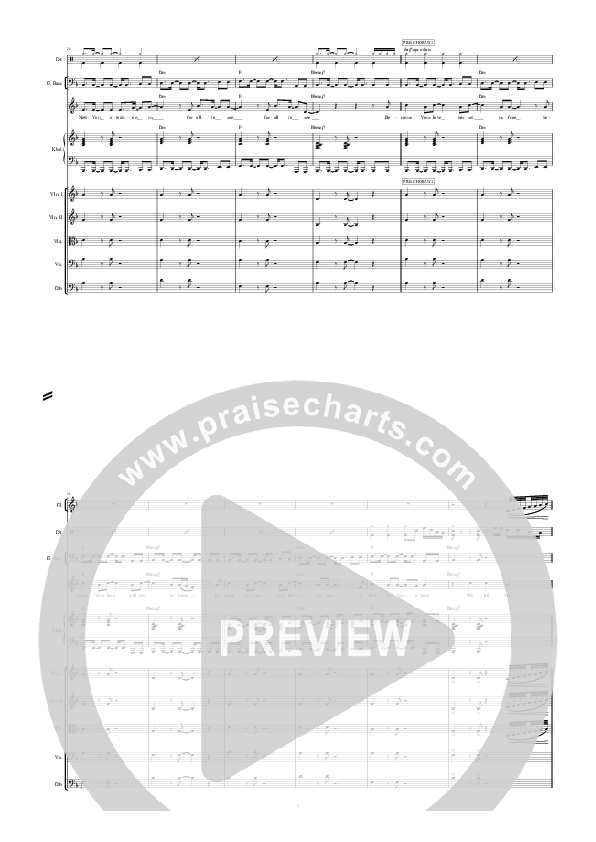 Lift You Higher Conductor's Score (Hillsong Worship)