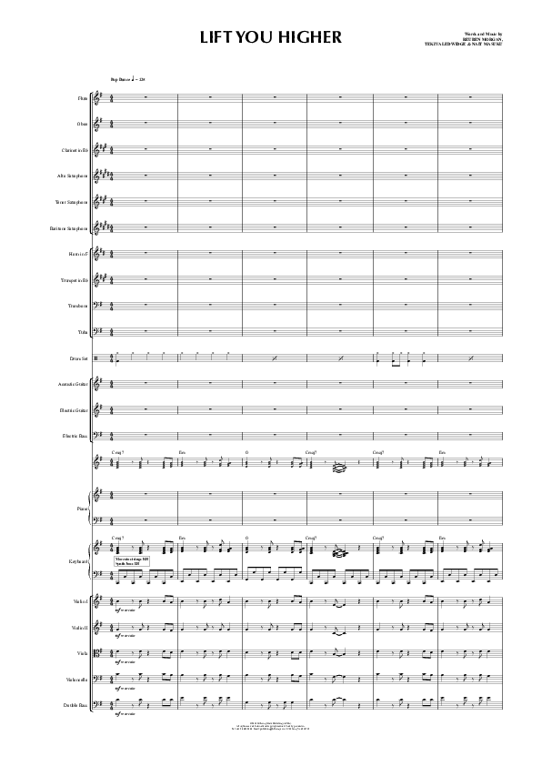 Lift You Higher Orchestration (Hillsong Worship)
