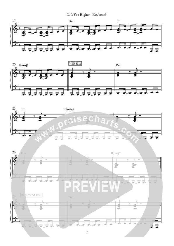 Lift You Higher Synth (Hillsong Worship)