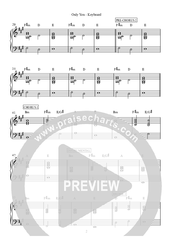 Only You Synth (Hillsong Worship)