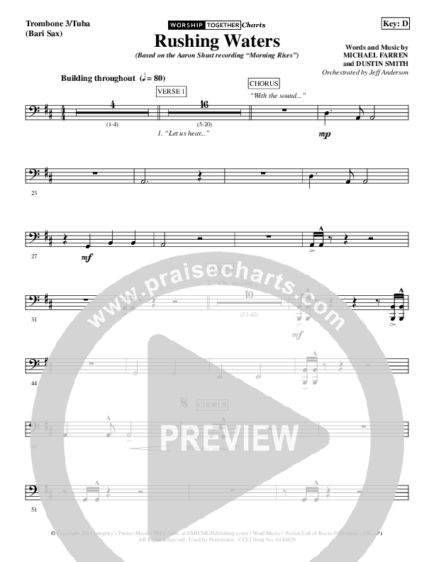 Rushing Waters Trombone 3 (Aaron Shust)