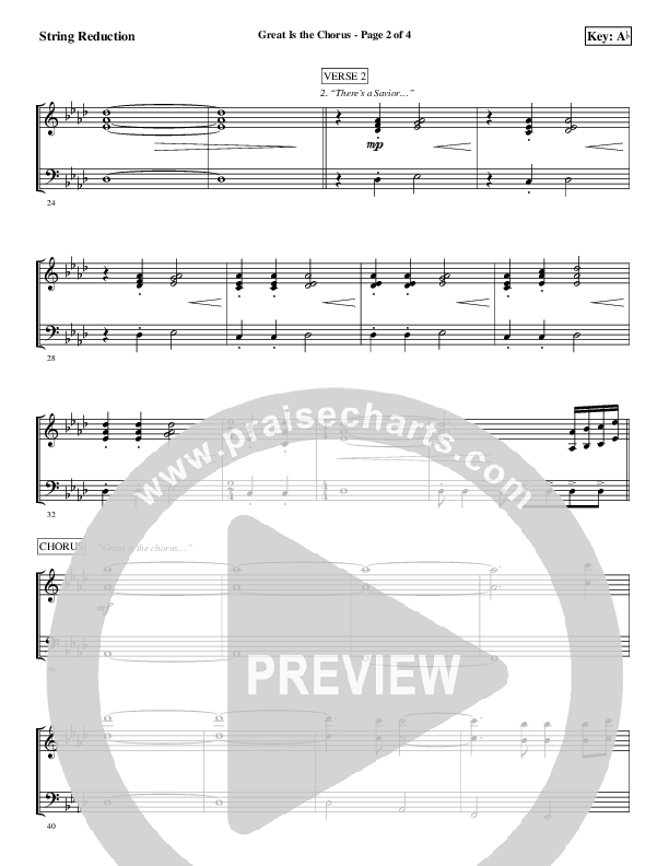 Great Is The Chorus Synth Strings (Aaron Shust)