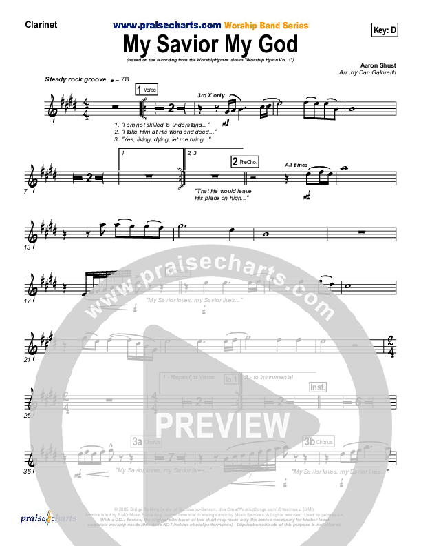 My Savior My God Wind Pack (Aaron Shust)