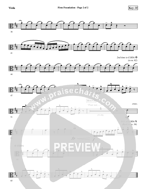 Firm Foundation Viola (Aaron Shust)