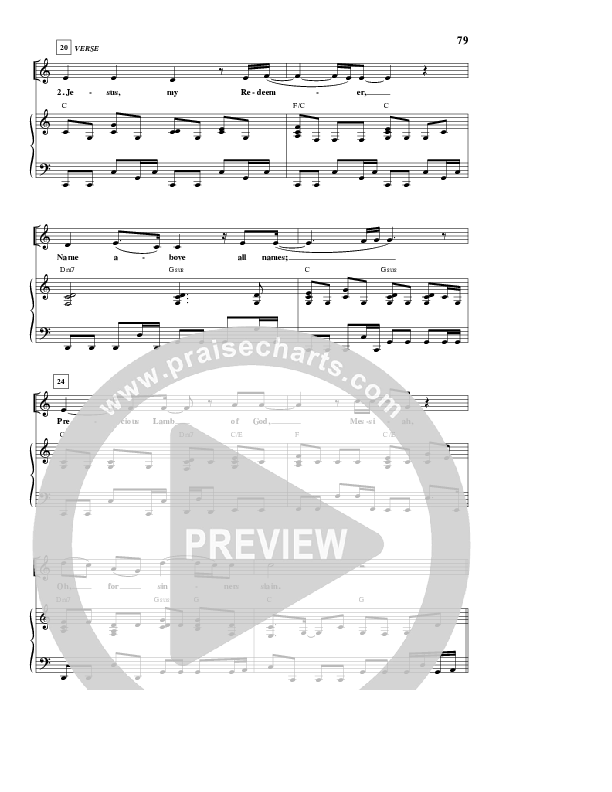 There Is A Redeemer Piano/Vocal (Kathryn Scott)