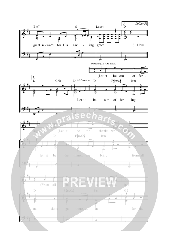 Saving Grace Piano/Vocal (Graham Kendrick / Michael W. Smith)