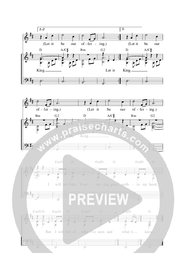 Saving Grace Piano/Vocal (Graham Kendrick / Michael W. Smith)