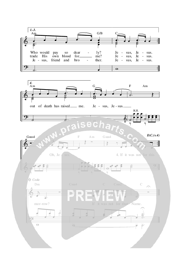 That Name Lead Sheet (SAT) (Graham Kendrick / Darlene Zschech)