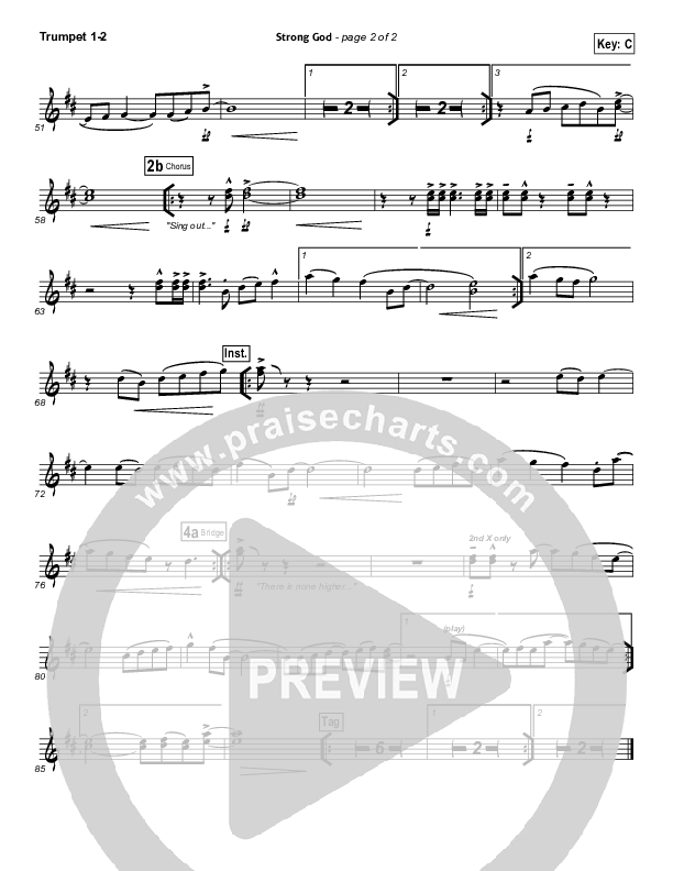 Strong God Trumpet 1,2 (Jon Egan / New Life Worship)