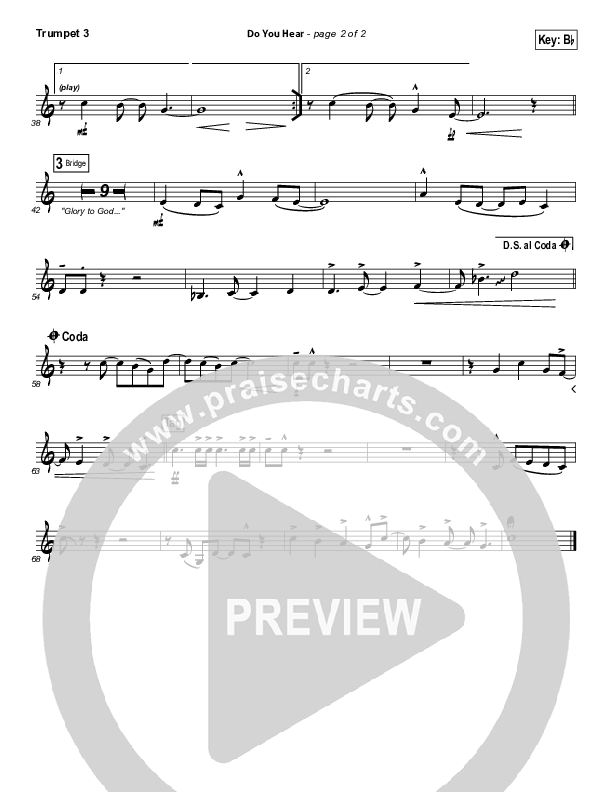 Do You Hear Trumpet 3 (James Carter / North Point Worship)