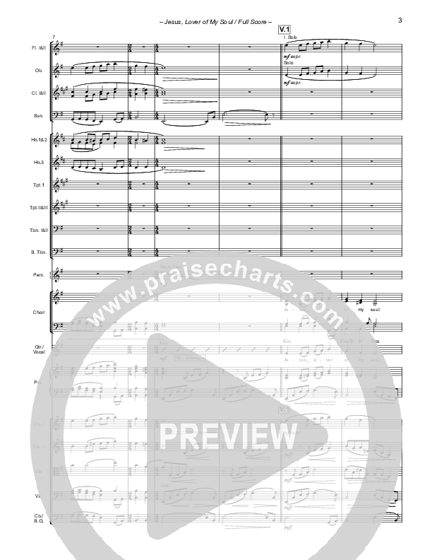 Jesus Lover Of My Soul Orchestration (Paul Campbell)