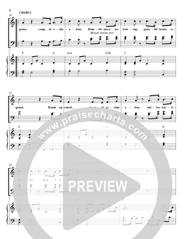 To Honor You Piano/Vocal (Clayton Brooks / Kurtis Parks / Ryan Williams / ONE: A Worship Collective)