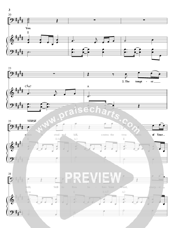 Set My Eyes On You Lead & Piano (Kurtis Parks / ONE: A Worship Collective)