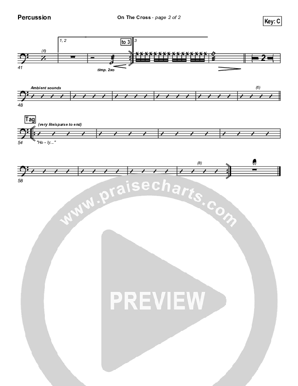 On The Cross Percussion (VCC Live / Relate Church)