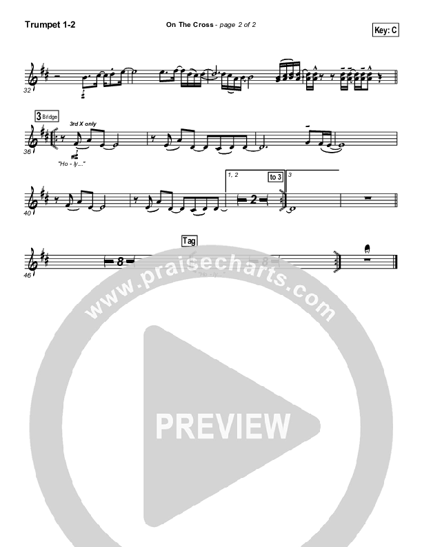 On The Cross Trumpet 1,2 (VCC Live / Relate Church)