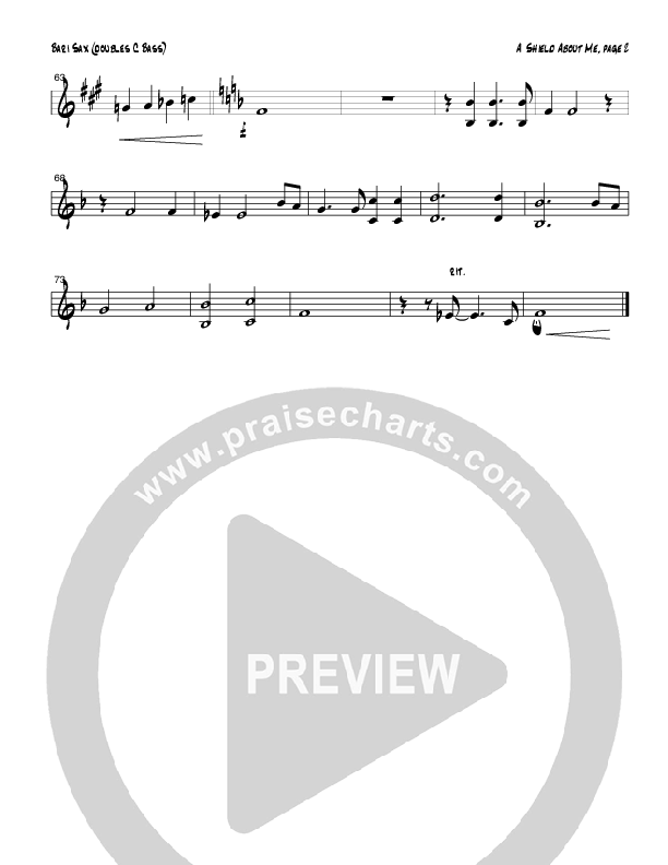 A Shield About Me (Instrumental) Bari Sax (Tom Payne)