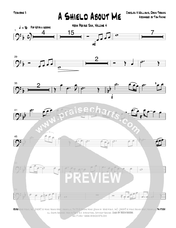 A Shield About Me (Instrumental) Trombone 3 (Tom Payne)